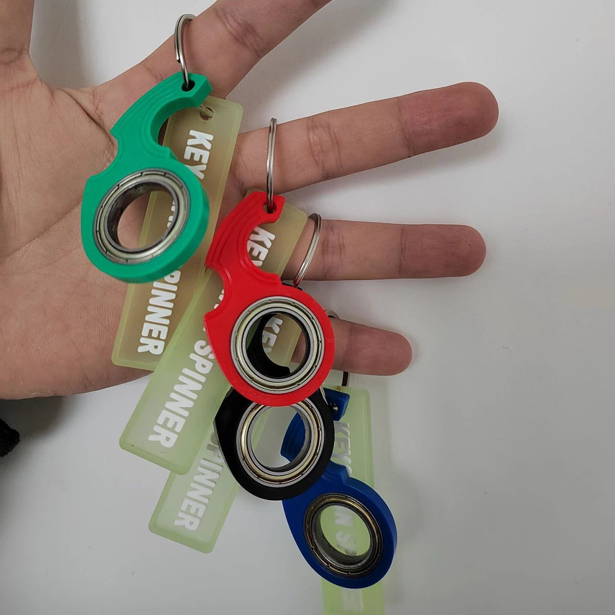 Plastic Keychain Spinner