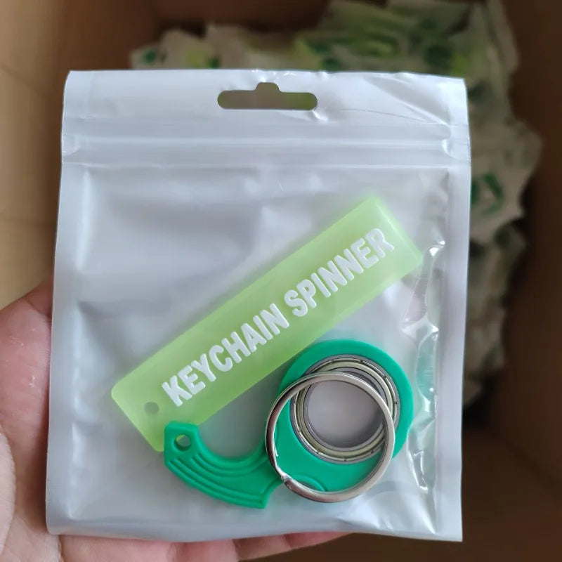 Plastic Keychain Spinner