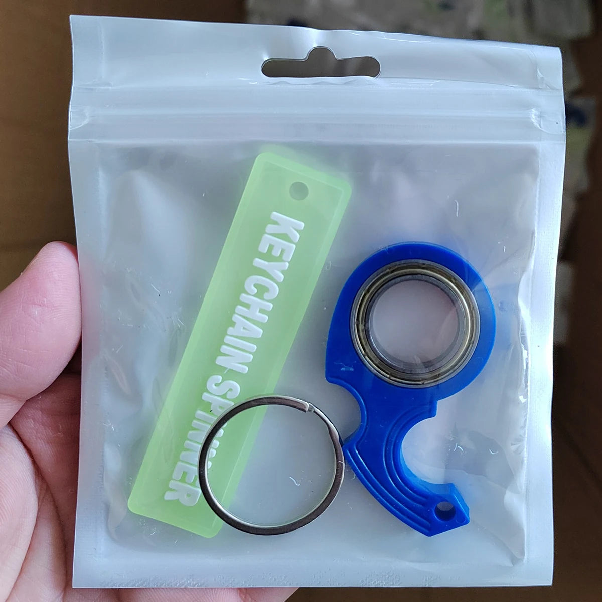 Plastic Keychain Spinner